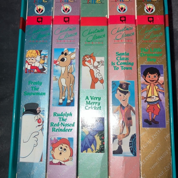 Children’s Christmas Classics VHS Rare Great Condition Five Classics - Picture 2 of 4